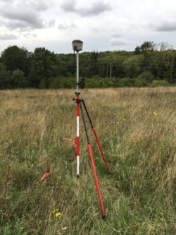 Surveying in a Ground Control Point using a RTK GNSS Rover