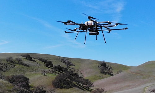 Routescene LidarPod and Skyfront Perimeter 8 drone