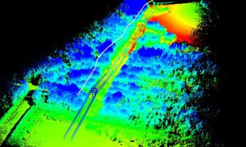 Routescene forestry UAV LiDAR survey
